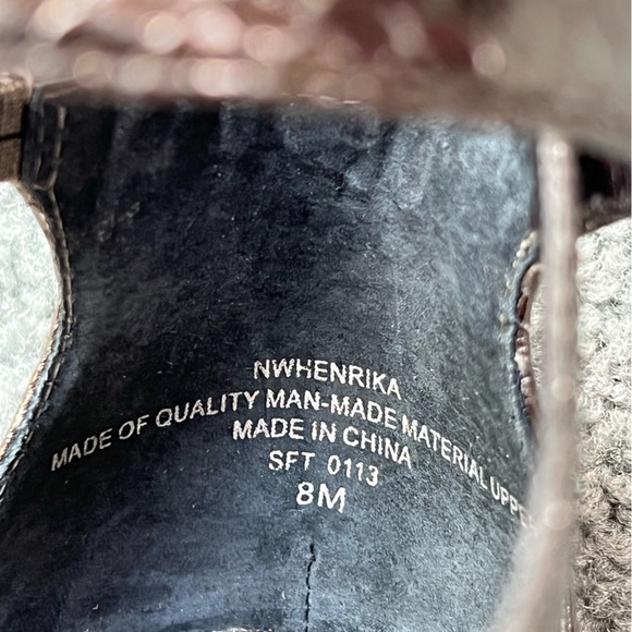 Nine West HENRIKA PEWTER Faux SNAKE High Heel Stiletto Sandals - Picture 8 of 11